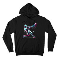 Baseball Player Drip Gift Hoodie