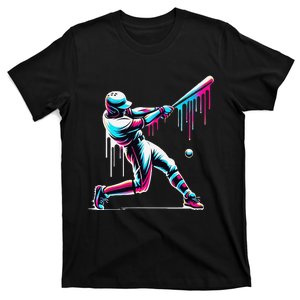 Baseball Player Drip Gift T-Shirt