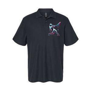 Baseball Player Drip Gift Softstyle Adult Sport Polo