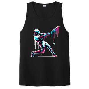 Baseball Player Drip Gift PosiCharge Competitor Tank