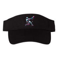 Baseball Player Drip Gift Valucap Bio-Washed Visor