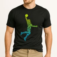 Basketball Players Dunking Cooling Performance Crew T-Shirt