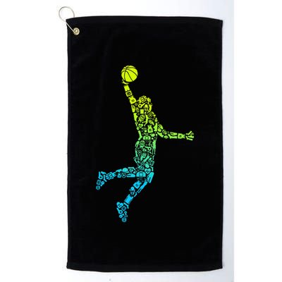 Basketball Players Dunking Golf Towel