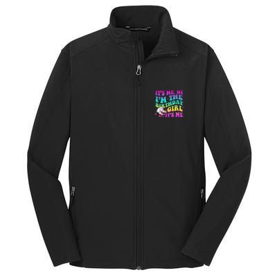 Birthday Party Disco Its Me Hi Im The Birthday Its Me Core Soft Shell Jacket