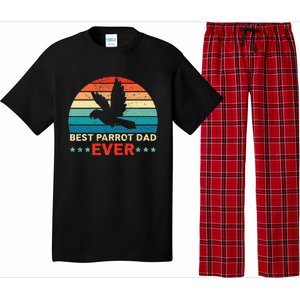 Best Parrot Dad Ever Birdwatching Bird Lover Birding Pajama Set