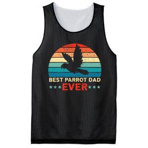 Best Parrot Dad Ever Birdwatching Bird Lover Birding Mesh Reversible Basketball Jersey Tank