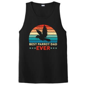 Best Parrot Dad Ever Birdwatching Bird Lover Birding PosiCharge Competitor Tank