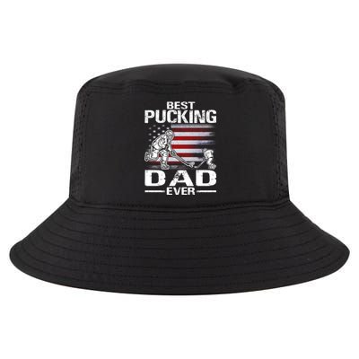 Best Pucking Dad Ever Hockey FatherS Day Gift Cool Comfort Performance Bucket Hat