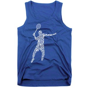 Badminton Player Dad Badminton Meaningful Gift Tank Top