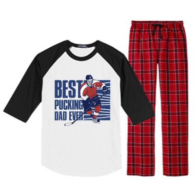 Best Pucking Dad Ever Cute Gift Raglan Sleeve Pajama Set