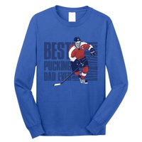 Best Pucking Dad Ever Cute Gift Long Sleeve Shirt