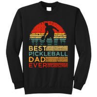 Best Pickleball Dad Ever Vintage Pickleball Father's Day Sweatshirt