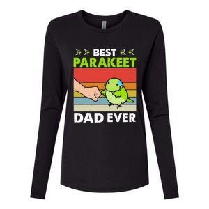 Best Parakeet Dad Ever Parakeet Pet Parakeet Owners Womens Cotton Relaxed Long Sleeve T-Shirt