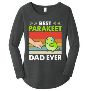 Best Parakeet Dad Ever Parakeet Pet Parakeet Owners Women's Perfect Tri Tunic Long Sleeve Shirt