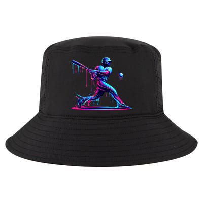 Baseball Player Drip For N Ice Cream Cool Comfort Performance Bucket Hat