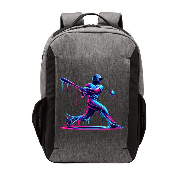 Baseball Player Drip For N Ice Cream Vector Backpack