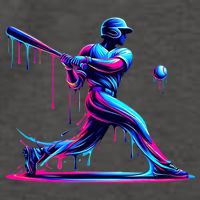 Baseball Player Drip For N Ice Cream Vector Backpack