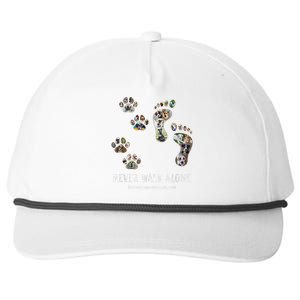 Brown Paws Dog Rescue Snapback Five-Panel Rope Hat