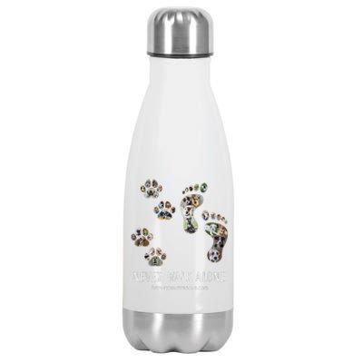 Brown Paws Dog Rescue Stainless Steel Insulated Water Bottle