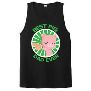 Best Pig Dad Ever Gift PosiCharge Competitor Tank