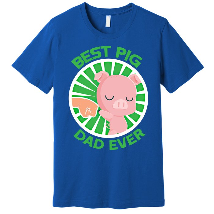 Best Pig Dad Ever Gift Premium T-Shirt