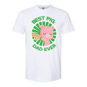 Best Pig Dad Ever Gift Softstyle CVC T-Shirt