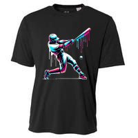 Baseball Player Drip Cooling Performance Crew T-Shirt