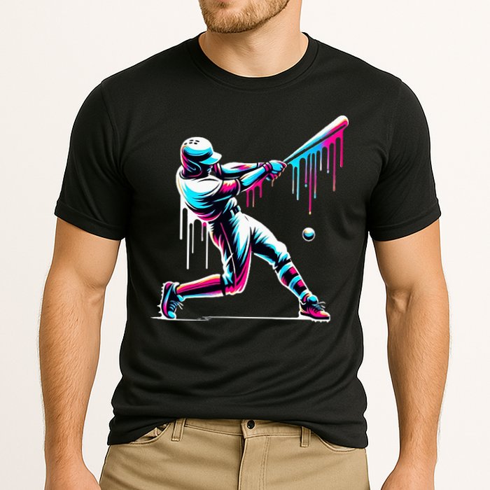 Baseball Player Drip Cooling Performance Crew T-Shirt