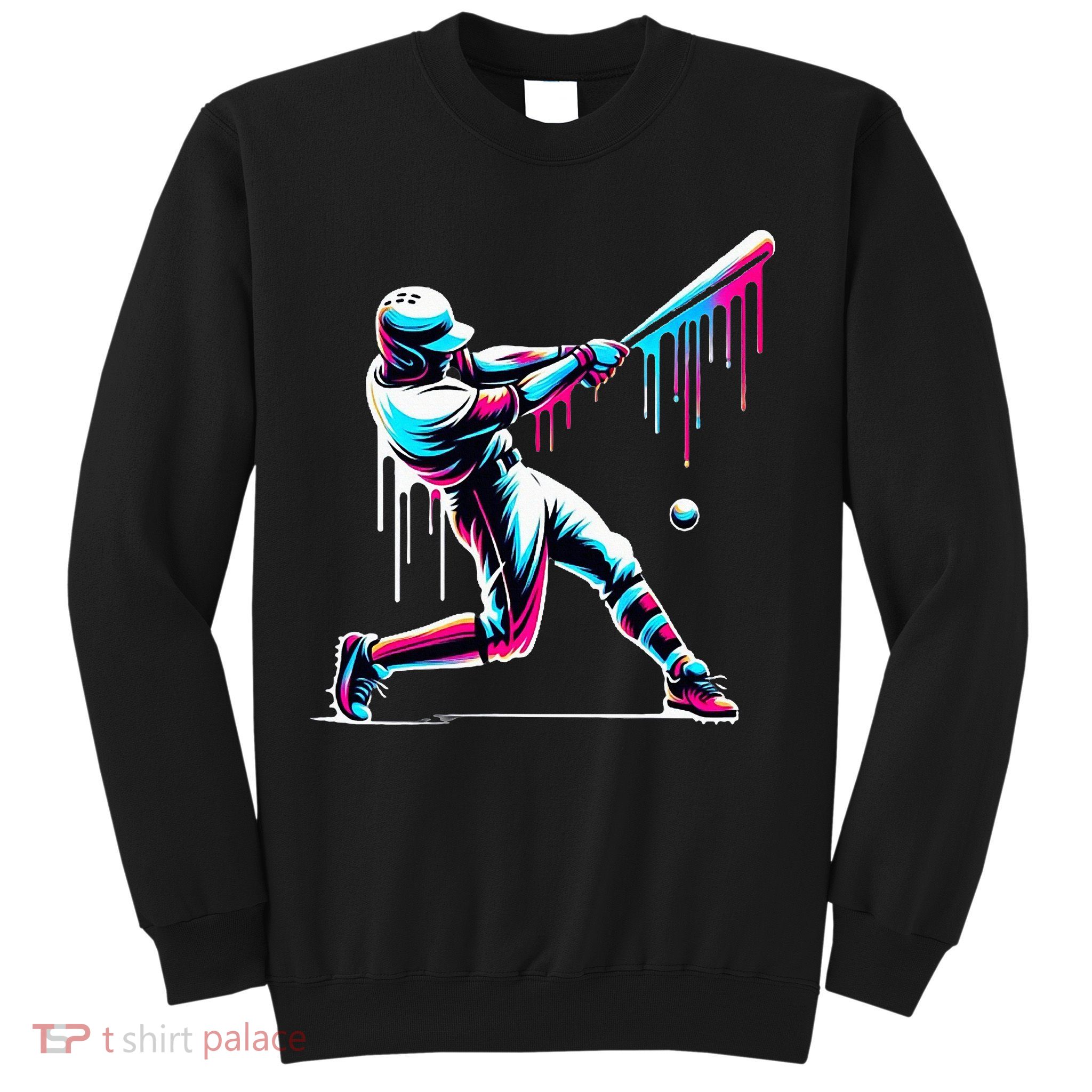 Baseball Player Drip Sweatshirt
