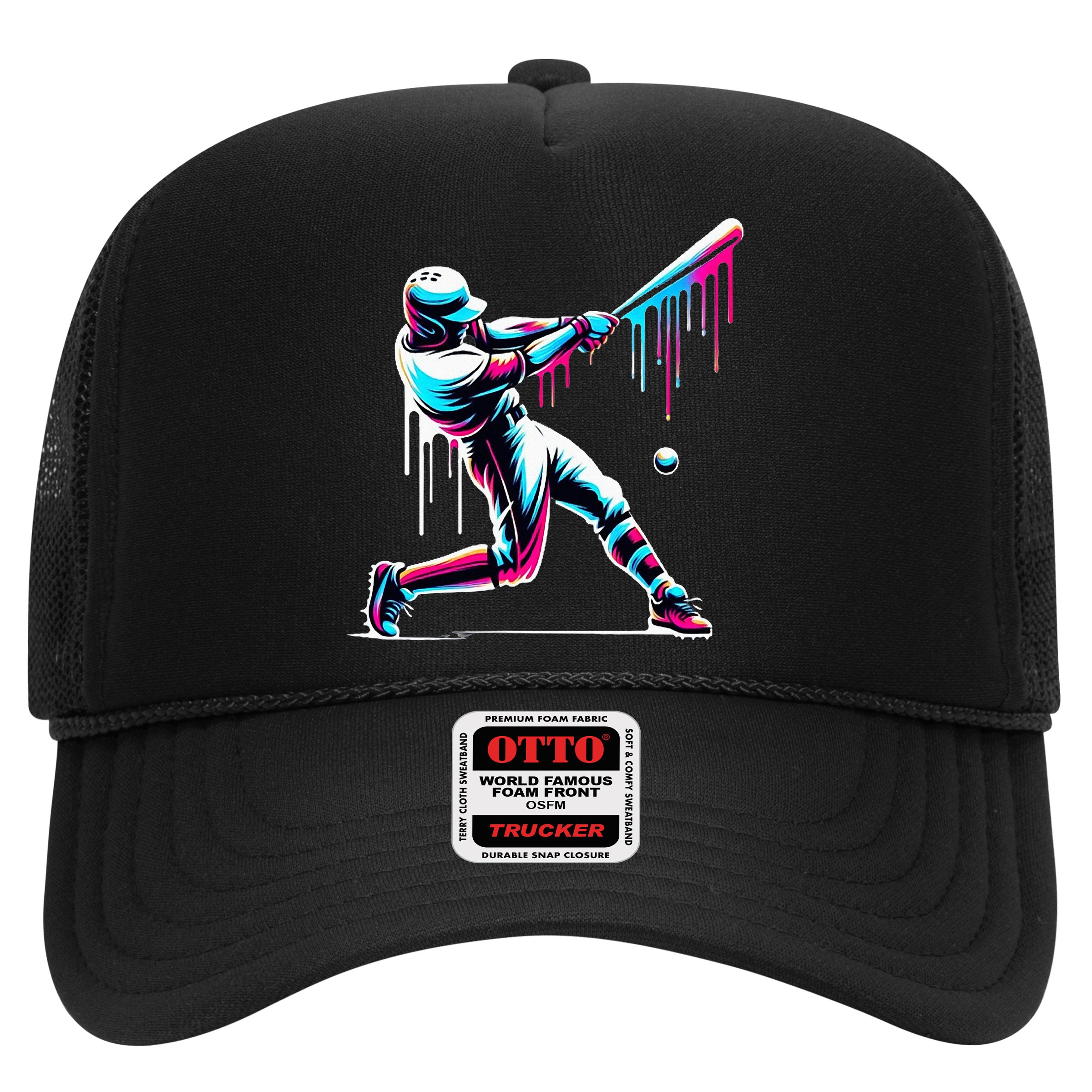 Baseball Player Drip Hat