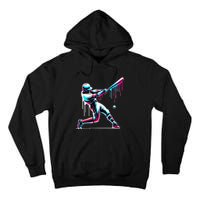 Baseball Player Drip Tall Hoodie