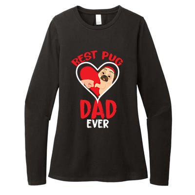 Best Pug Dad Ever Meaningful Gift Womens CVC Long Sleeve Shirt