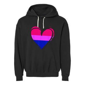 Bisexual Pride Design Bisexual Garment-Dyed Fleece Hoodie