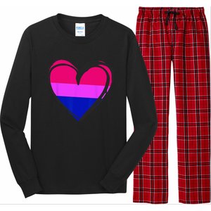 Bisexual Pride Design Bisexual Long Sleeve Pajama Set