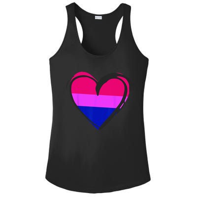 Bisexual Pride Design Bisexual Ladies PosiCharge Competitor Racerback Tank