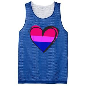 Bisexual Pride Design Bisexual Mesh Reversible Basketball Jersey Tank