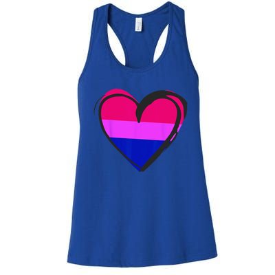 Bisexual Pride Design Bisexual Women's Racerback Tank