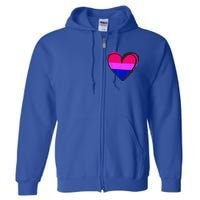 Bisexual Pride Design Bisexual Full Zip Hoodie