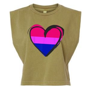 Bisexual Pride Design Bisexual Garment-Dyed Women's Muscle Tee