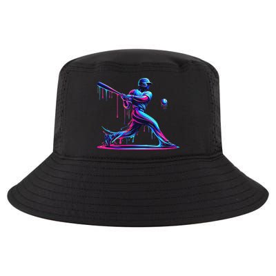 Baseball Player Drip For N Ice Cream Cool Comfort Performance Bucket Hat