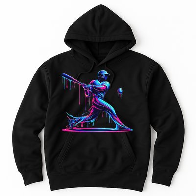 Baseball Player Drip For N Ice Cream Hoodie
