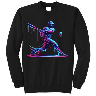 Baseball Player Drip For N Ice Cream Sweatshirt