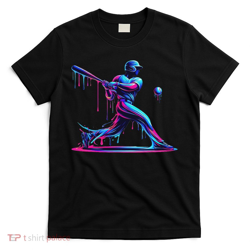 Baseball Player Drip For N Ice Cream T-Shirt