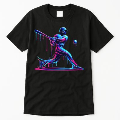 Baseball Player Drip For N Ice Cream Tall T-Shirt