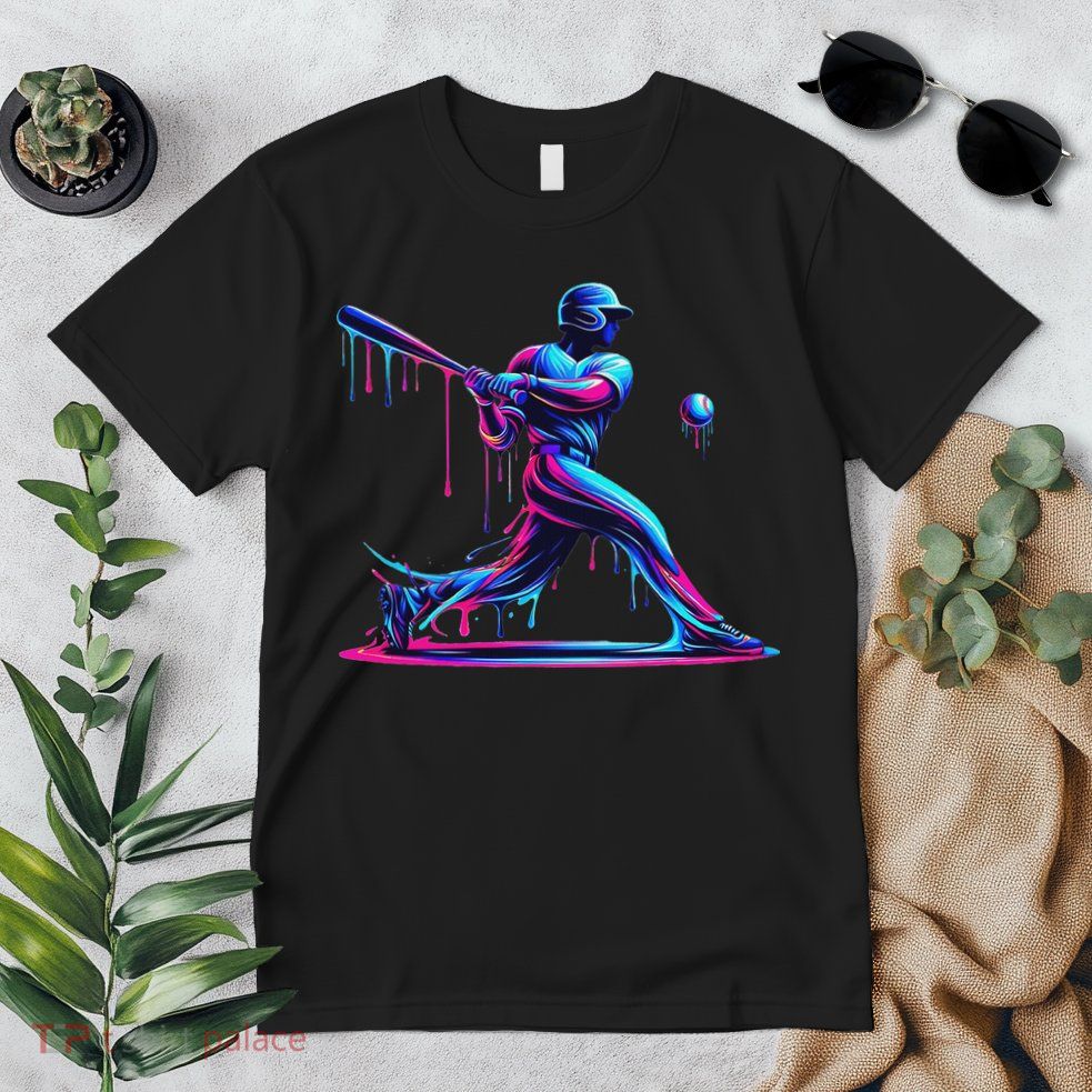 Baseball Player Drip For N Ice Cream Premium T-Shirt
