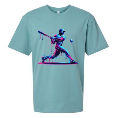 Baseball Player Drip For N Ice Cream Sueded Cloud Jersey T-Shirt