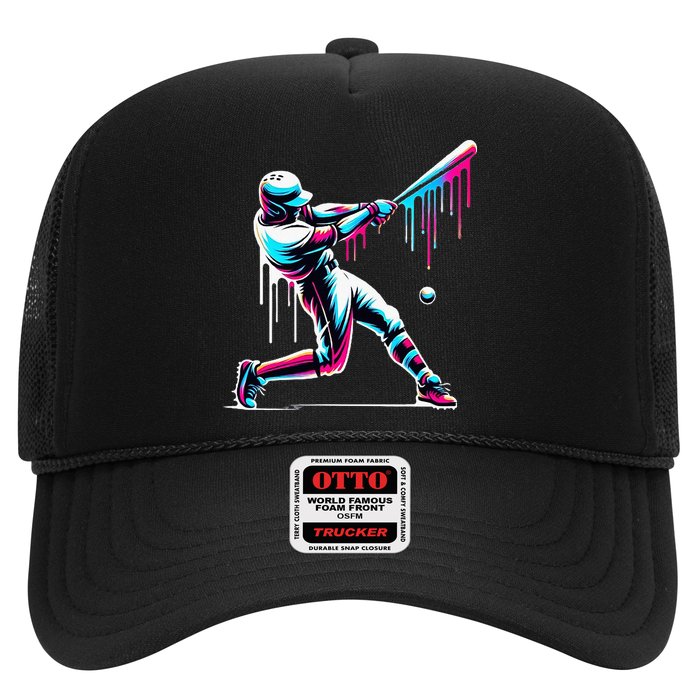 Baseball Player Drip Hat