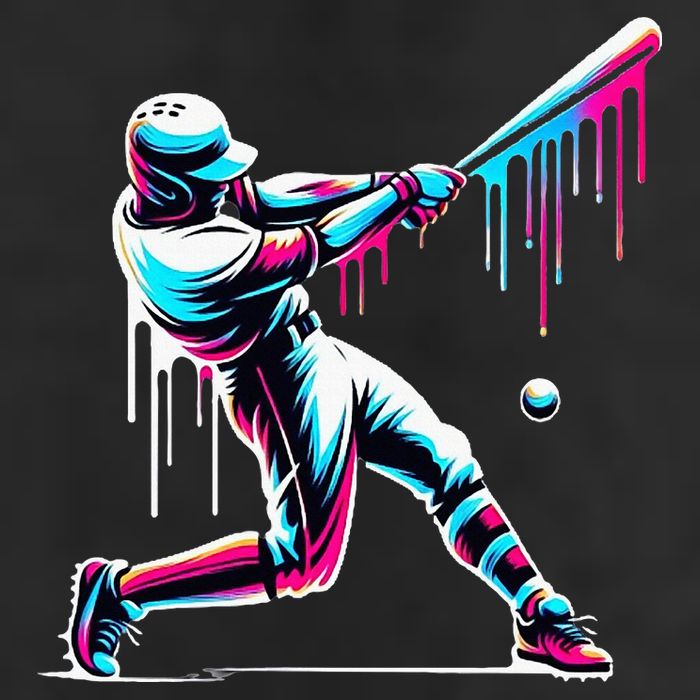 Baseball Player Drip Hat