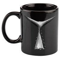 Back Print Deep Sea Fishing Tuna Tail Bluefin Tuna 11oz C Handle Ceramic Mug