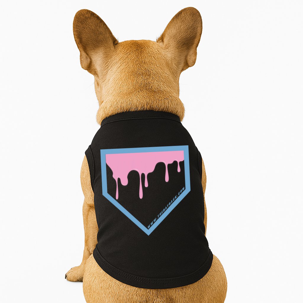 Baseball Plate Drip 2 Doggie Tank
